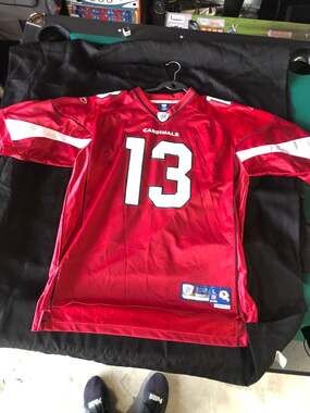 Vintage Kurt Warner #13 Arizona Cardinals Reebok NFL On-Field Jersey Men's Size